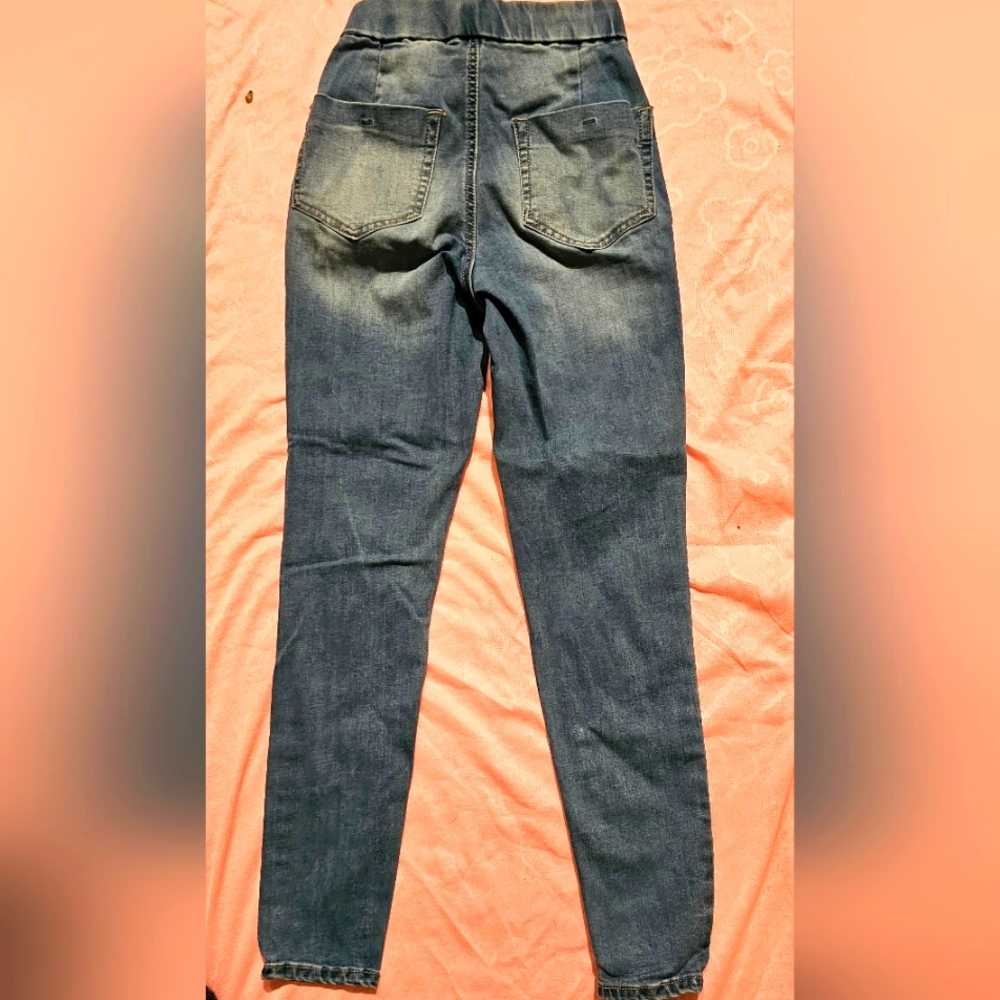 Jeans light blue, straight leg